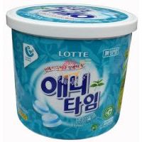 韓國(guó)樂(lè)天無(wú)糖三合一薄荷夾心糖100g