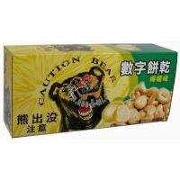 熊出沒數(shù)字餅乾檸檬口味160g