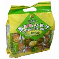 鴻達(dá)脆可夾心餅干(榴蓮味)360克