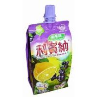 利賓納檸檬味黑加侖子飲品袋裝330ml