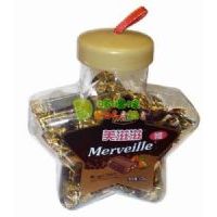 美滋滋椰香杏仁脆心巧克力(五角星)106克