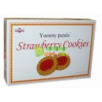 雅米熊貓奶油夾心曲奇餅(草莓味)175克