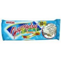 HAZAL快樂日白巧克力威化餅130克