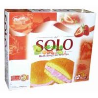 方樂(lè)夾心蛋糕(草莓味)240克