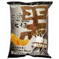 EDO巨浪大切薯片(粗黑胡椒味)46克袋裝